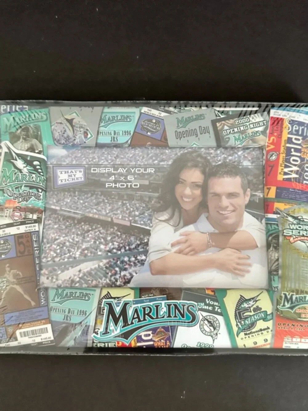 Miami Marlins 4x6 Scrapbook Picture Frame NEW